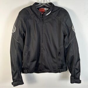❤️ Shift Men's Motorcycle 🏍️ Black Performance Jacket with Padding XL